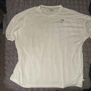 Gymshark arrival white t shirt